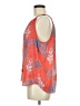 Rose + Olive 100% Polyester Orange Sleeveless Blouse Size M - photo 5