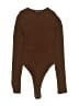 Nasty Gal Inc. Brown Bodysuit Size 8 - photo 1