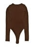 Nasty Gal Inc. Brown Bodysuit Size 8 - photo 2