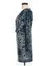 BCBGeneration Print Blue Cocktail Dress Size M - photo 5