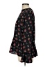 Dex 100% Polyester Black Long Sleeve Blouse Size L - photo 5