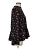 Dex 100% Polyester Black Long Sleeve Blouse Size L - photo 4
