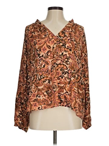 Olivaceous 3/4 Sleeve Blouse (view 1)