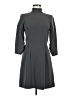 Milly Solid Gray Casual Dress Size 6 - photo 1