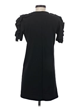mini royal blue dress Goddiva Short Sleeve Wrap Mini Dress
