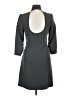 Milly Solid Gray Casual Dress Size 6 - photo 2