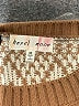 Hazel 100% Acrylic Brown Sweater Vest Size M - photo 7