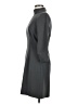 Milly Solid Gray Casual Dress Size 6 - photo 5