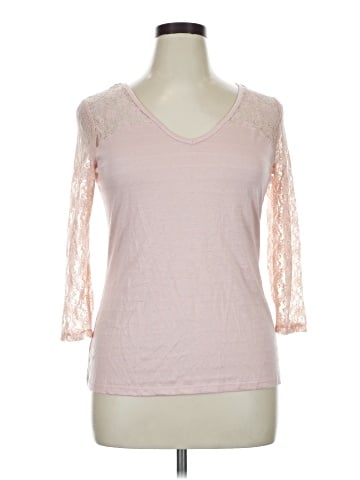 Self Esteem 3/4 Sleeve Top (view 1)