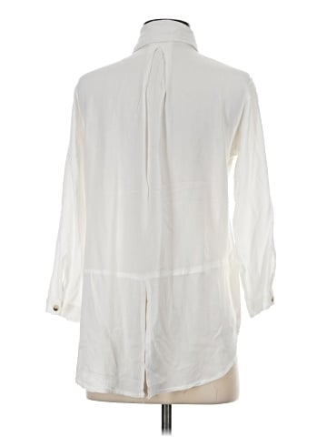 Sim & Sam 3/4 Sleeve Button-Down Shirt (view 2)
