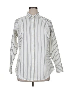 Lands' End Long Sleeve Button Down Shirt