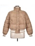Fashion Nova 100% Polyester Solid Tan Jacket Size 1X - photo 1