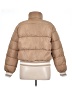 Fashion Nova 100% Polyester Solid Tan Jacket Size 1X - photo 2