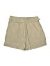 Only Solid Tan Khaki Shorts Size S - photo 2