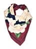 Chanel Floral Burgundy Scarf One size - photo 1