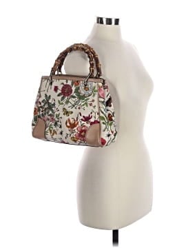 Gucci Canvas Bamboo Handle Bag (view 2)