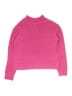 Falls Creek Solid Pink Turtleneck Sweater Size 12 - photo 2