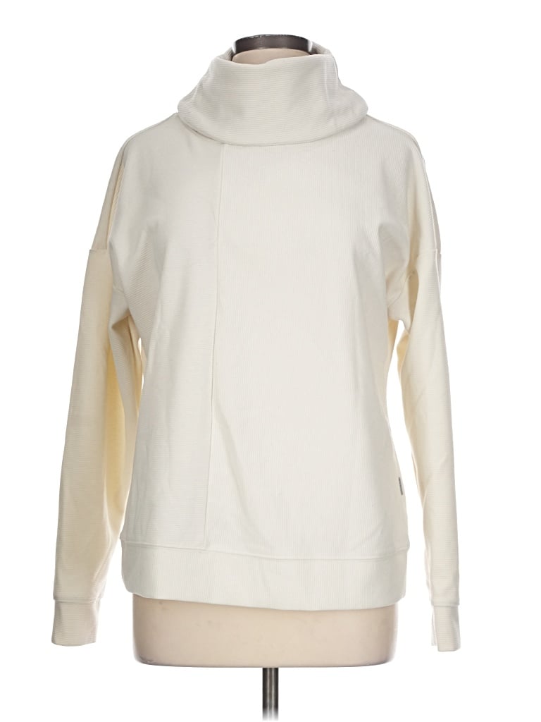 Pre-owned Columbia Sweatshirt In Ivory
