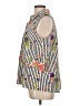 Chico's Ivory Sleeveless Button-Down Shirt Size Lg (2) - photo 5