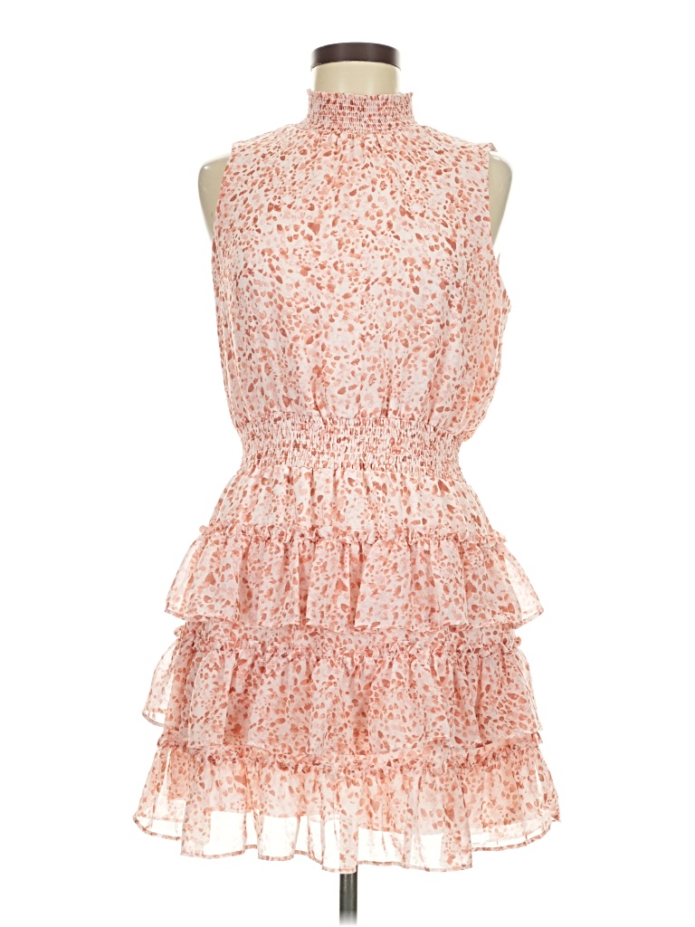 Pre-owned Express Cocktail Dress In Orange