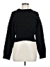 Zara Solid Black Pullover Sweater Size M - photo 1