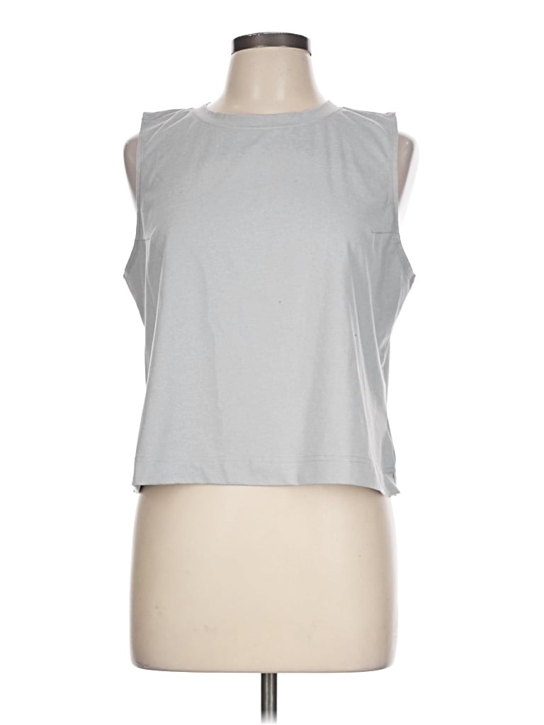 Pre-owned Jockey Sleeveless T-shirt In Silver