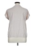 Shein 100% Polyester Gray Short Sleeve Blouse Size L - photo 2