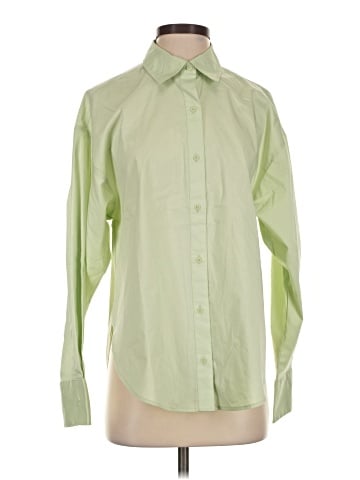 Express Long Sleeve Button-Down Shirt (view 1)