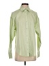 Express Solid Green Long Sleeve Button-Down Shirt Size XS - photo 1