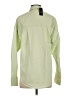 Express Solid Green Long Sleeve Button-Down Shirt Size XS - photo 2