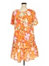 Unbranded Tropical Orange Casual Dress Size XXL - photo 2