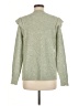 LC Lauren Conrad Tweed Green Pullover Sweater Size M - photo 2