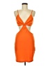 Shein Orange Cocktail Dress Size 8 - 10 - photo 1