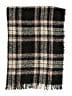 Unbranded 100% Polyester Plaid Black Scarf One size - photo 2