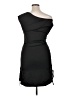 Musera Solid Black Cocktail Dress Size 0X - photo 2