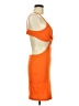 Shein Orange Cocktail Dress Size 8 - 10 - photo 4