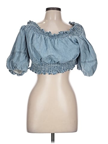 Porridge Short Sleeve Blouse (view 1)