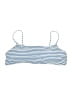J. by J.Crew Stripes Blue Swimsuit Top Size 3X - photo 1