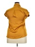 Hem & Thread Gold Short Sleeve Button-Down Shirt Size XXL - photo 2