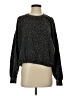 Z Supply Animal Print Gray Pullover Sweater Size S - photo 1
