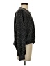 Z Supply Animal Print Gray Pullover Sweater Size S - photo 4