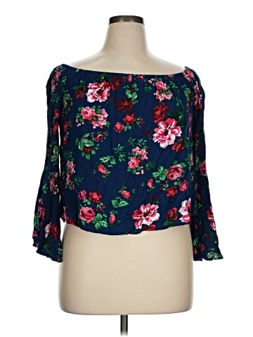 Ambiance 3/4 Sleeve Blouse (view 1)