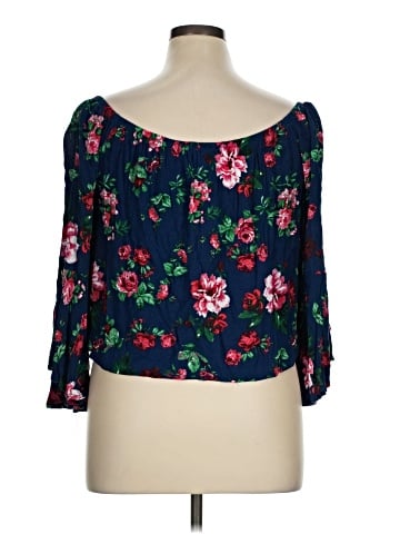 Ambiance 3/4 Sleeve Blouse (view 2)