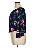 Ambiance 100% Rayon Blue 3/4 Sleeve Blouse Size 1X - photo 5