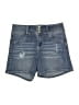 Wallflower Stars Blue Denim Shorts Size 7 - photo 1