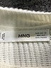 MNG Stripes Ivory Turtleneck Sweater Size XS - photo 7
