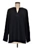 J.Crew 100% Polyester Black Long Sleeve Blouse Size M - photo 1