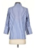 Gretchen Scott Designs Stripes Blue 3/4 Sleeve Blouse Size XS - photo 2