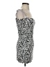 AFRM 100% Rayon Graphic Gray Cocktail Dress Size XS - photo 4