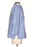 Gretchen Scott Designs Stripes Blue 3/4 Sleeve Blouse Size XS - photo 4